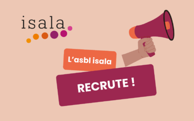 Offre d’emploi : l’asbl isala est à la recherche d’un.e Directeur.rice (contrat de remplacement)